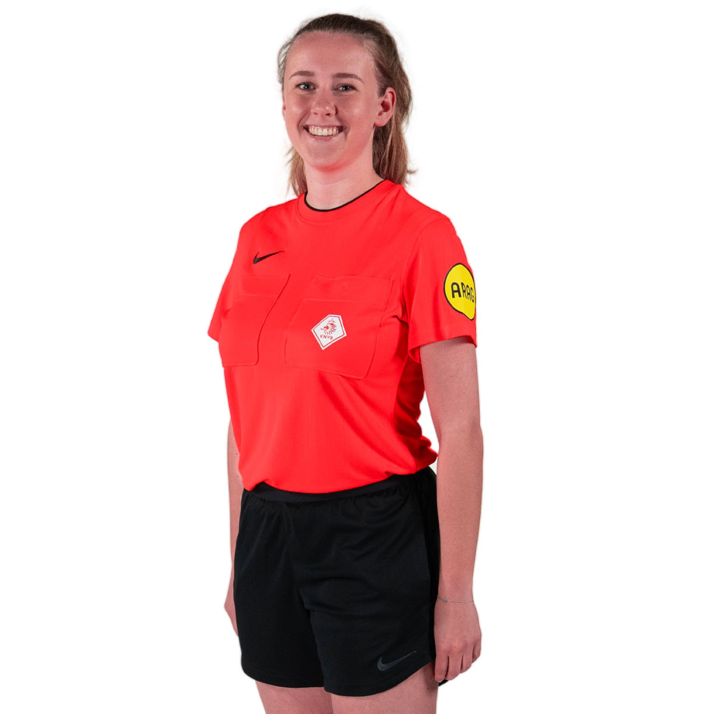 Nike KNVB Referee Shirt 2024-2026 Women's Bright Red