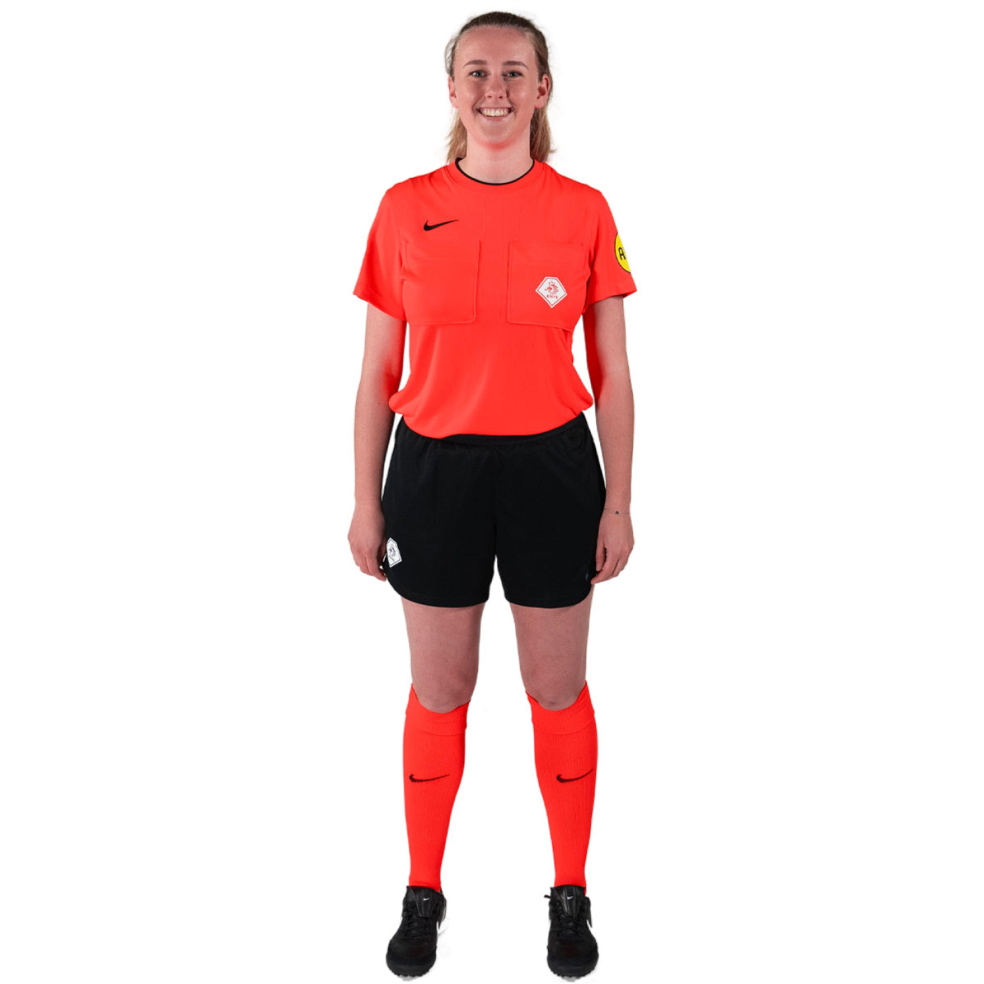 Nike KNVB Referee Kit 2024-2026 Women's Bright Red