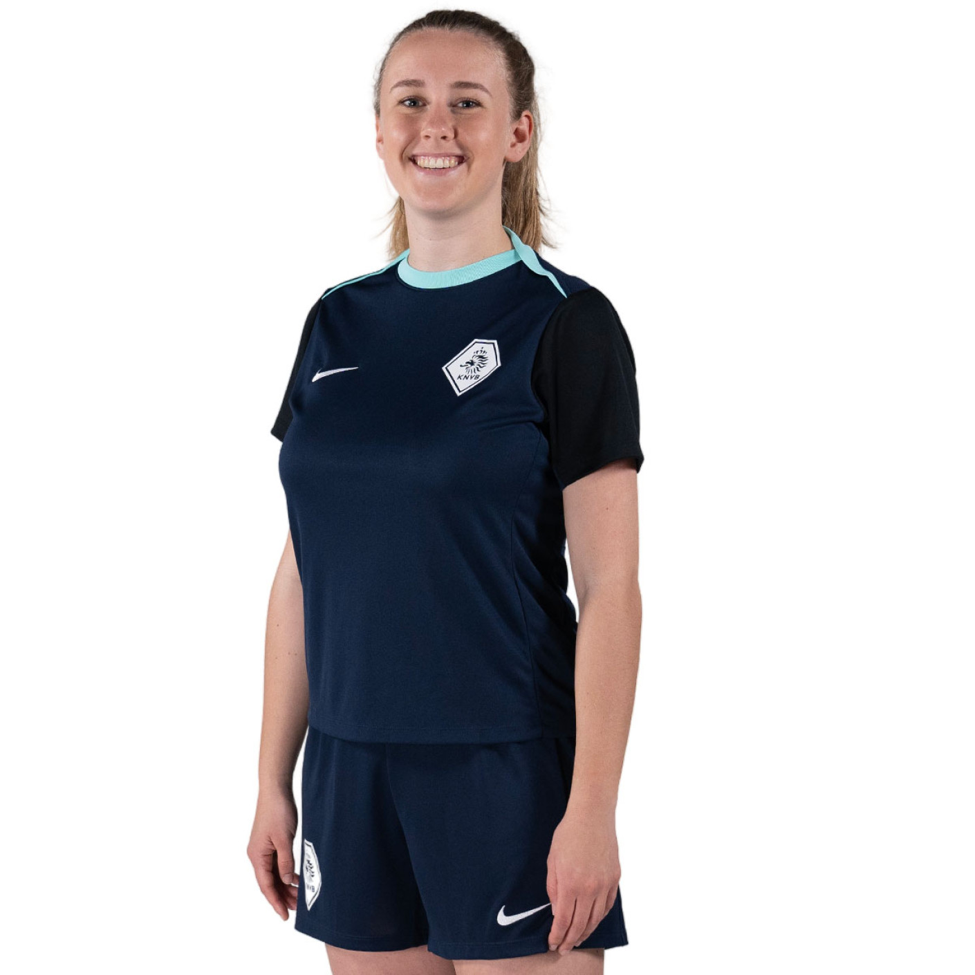 Nike KNVB Referee Training Shirt 2024-2026 Women's Dark Blue