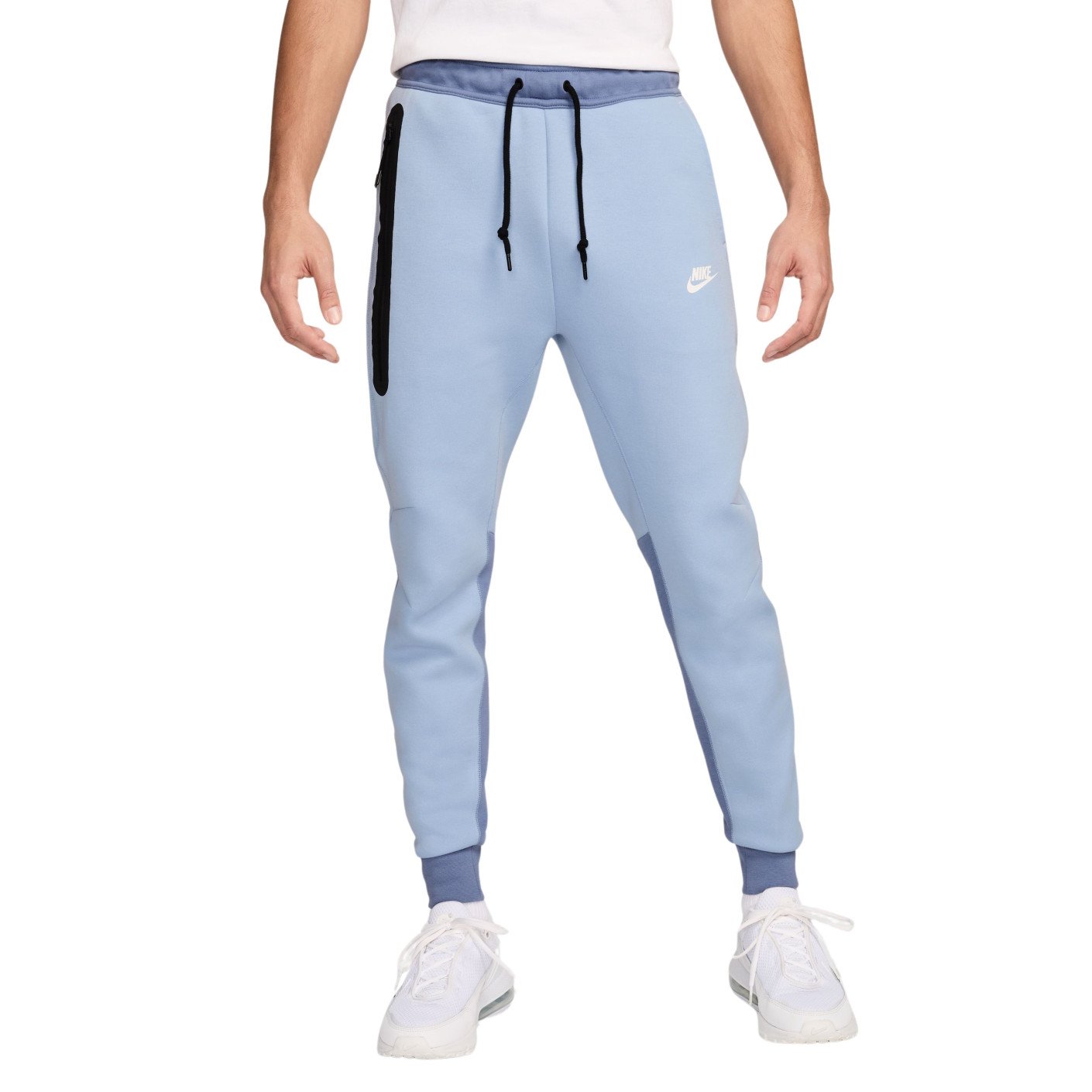 Nike Tech Fleece Joggingbroek Sportswear Lichtblauw Blauwgrijs Wit