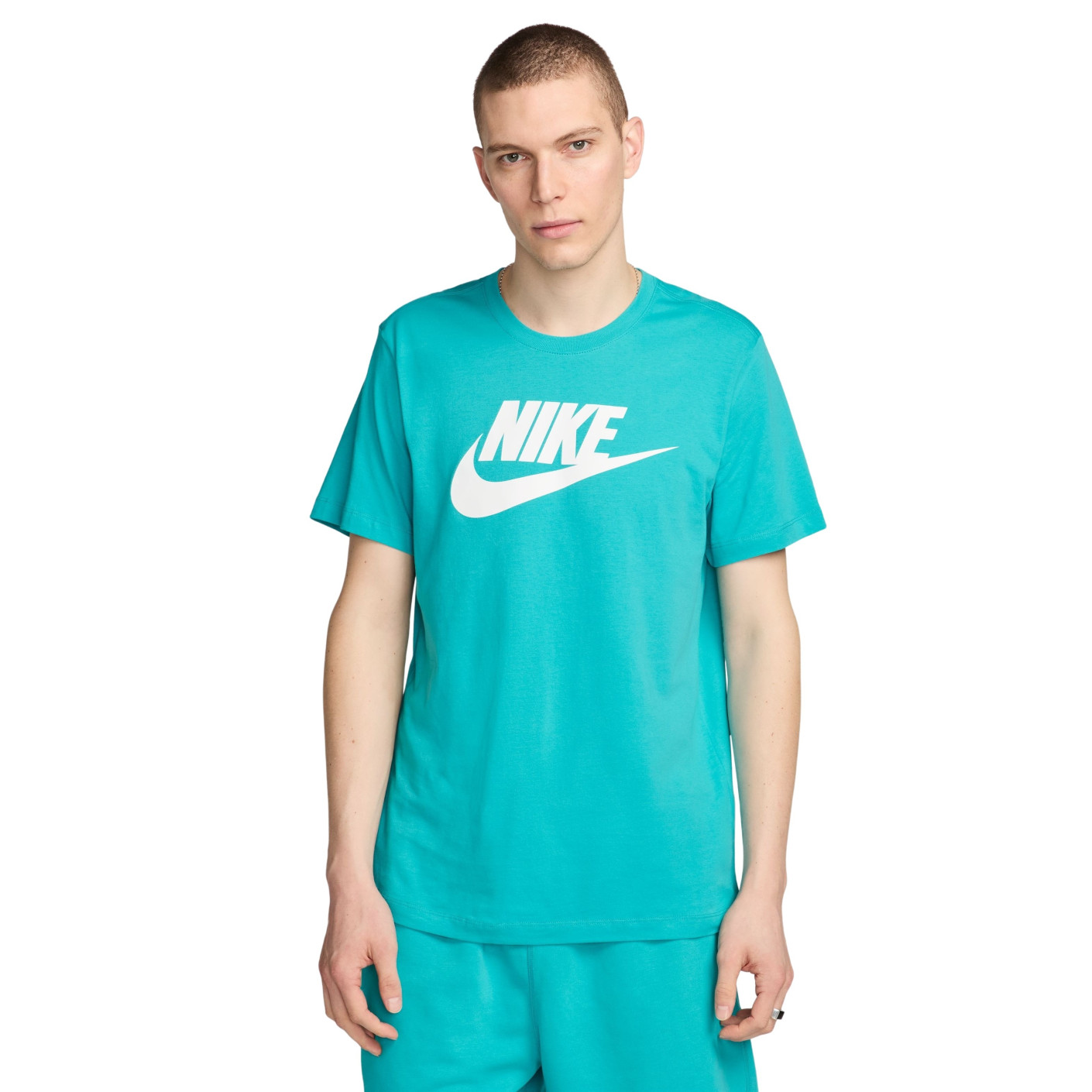 Teal and white nike shirt online