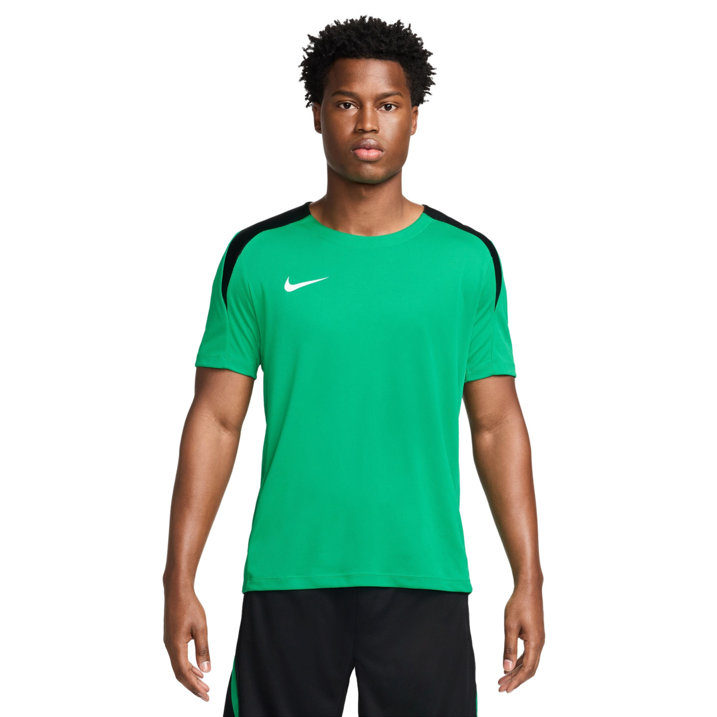 Nike Strike Trainingsshirt Groen Zwart