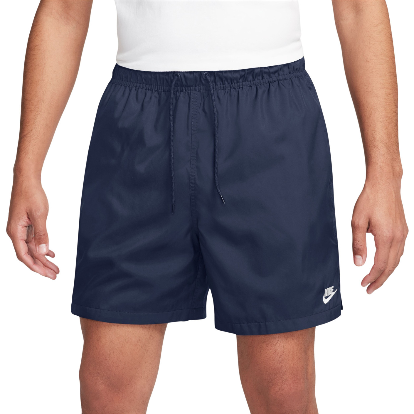 Nike Club Short Sleeve Dark Blue White