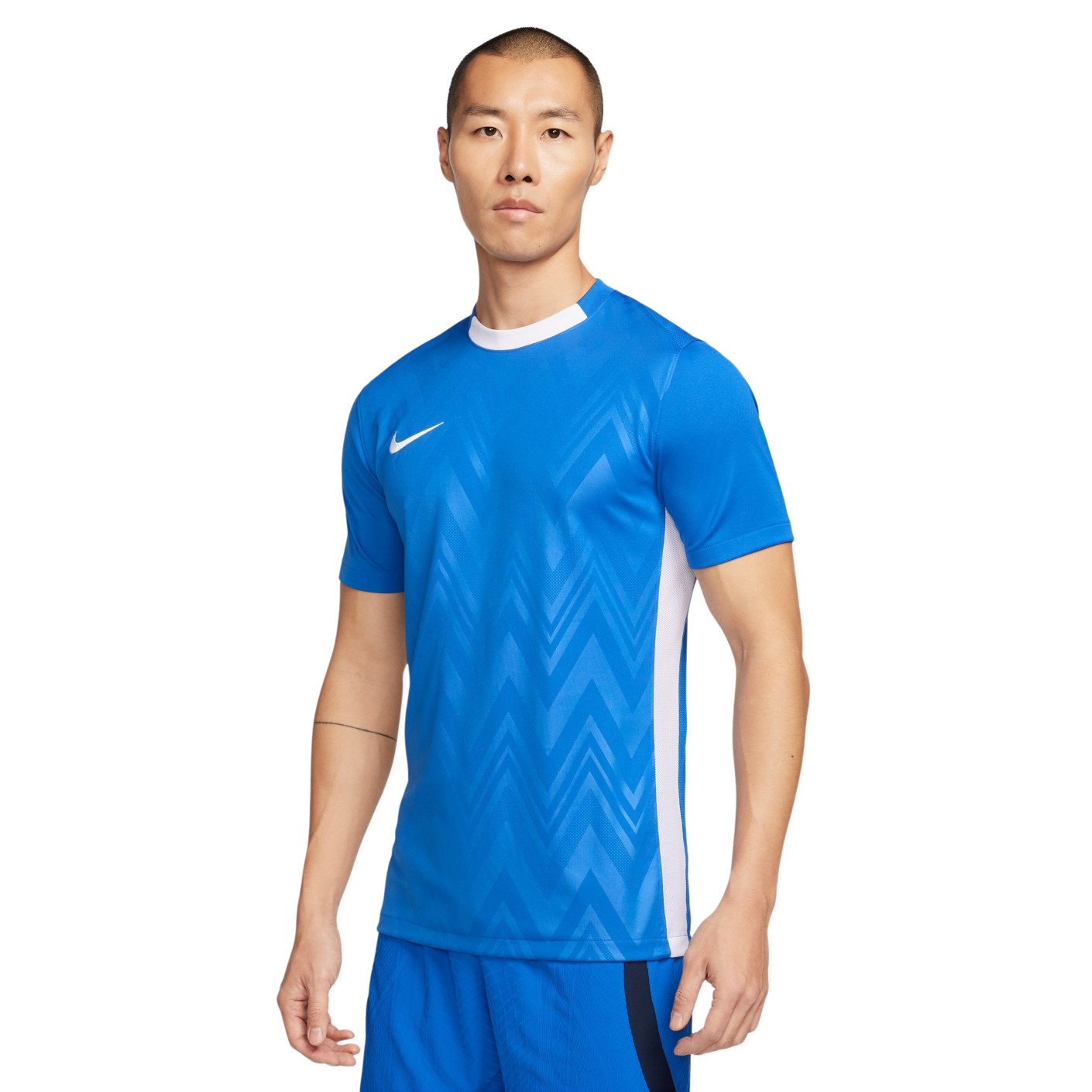 Nike Challenge V Voetbalshirt Blauw