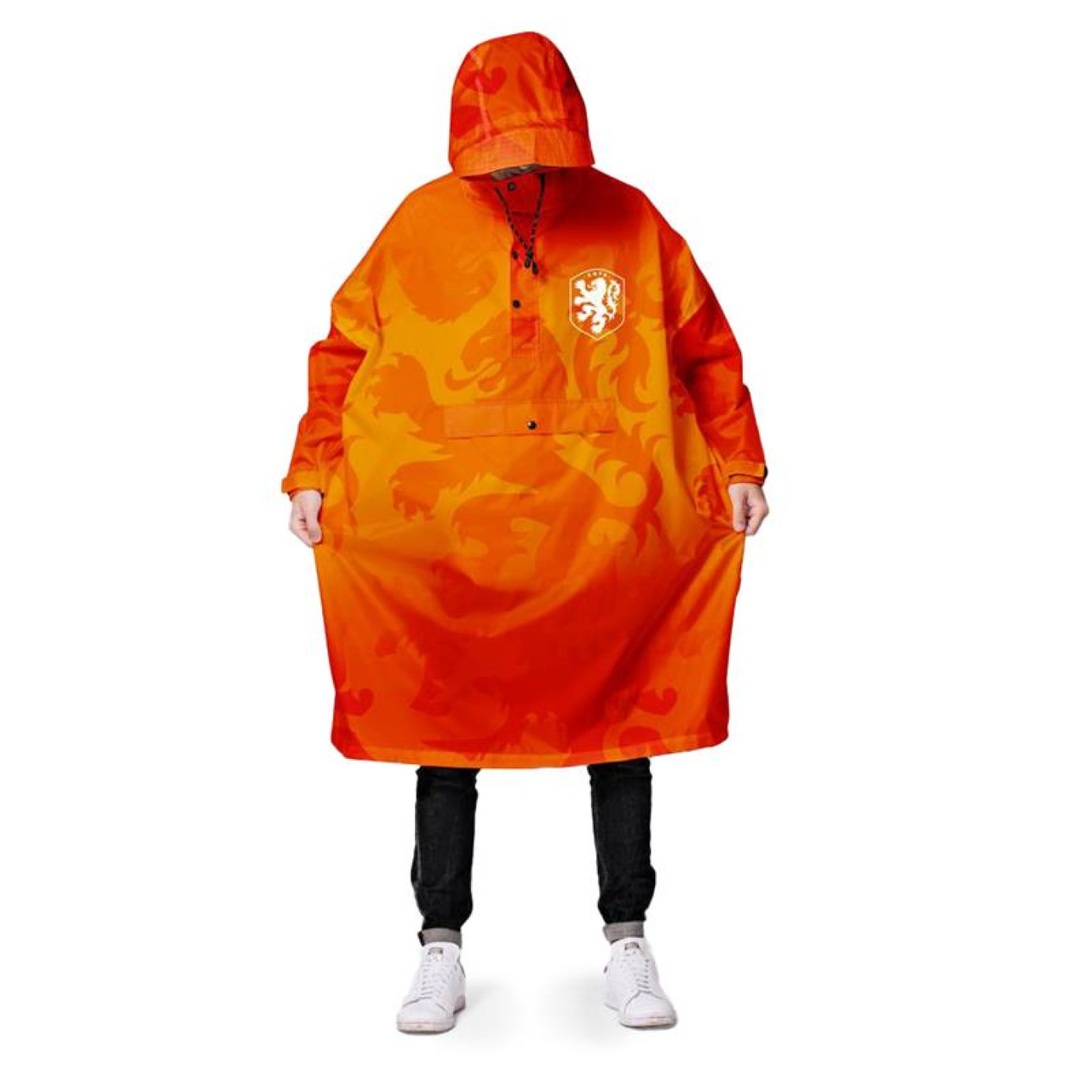 KNVB Rainkiss Poncho Orange KNVBshop