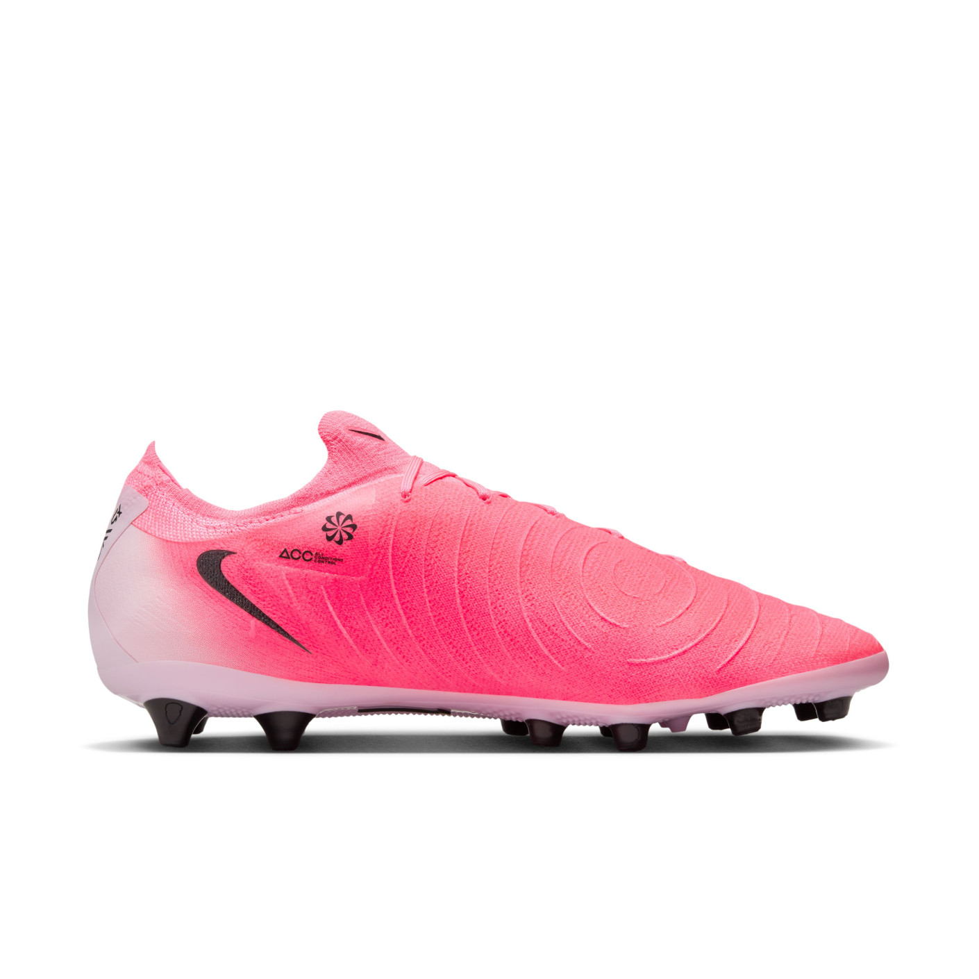 Pink and black nike football boots best sale