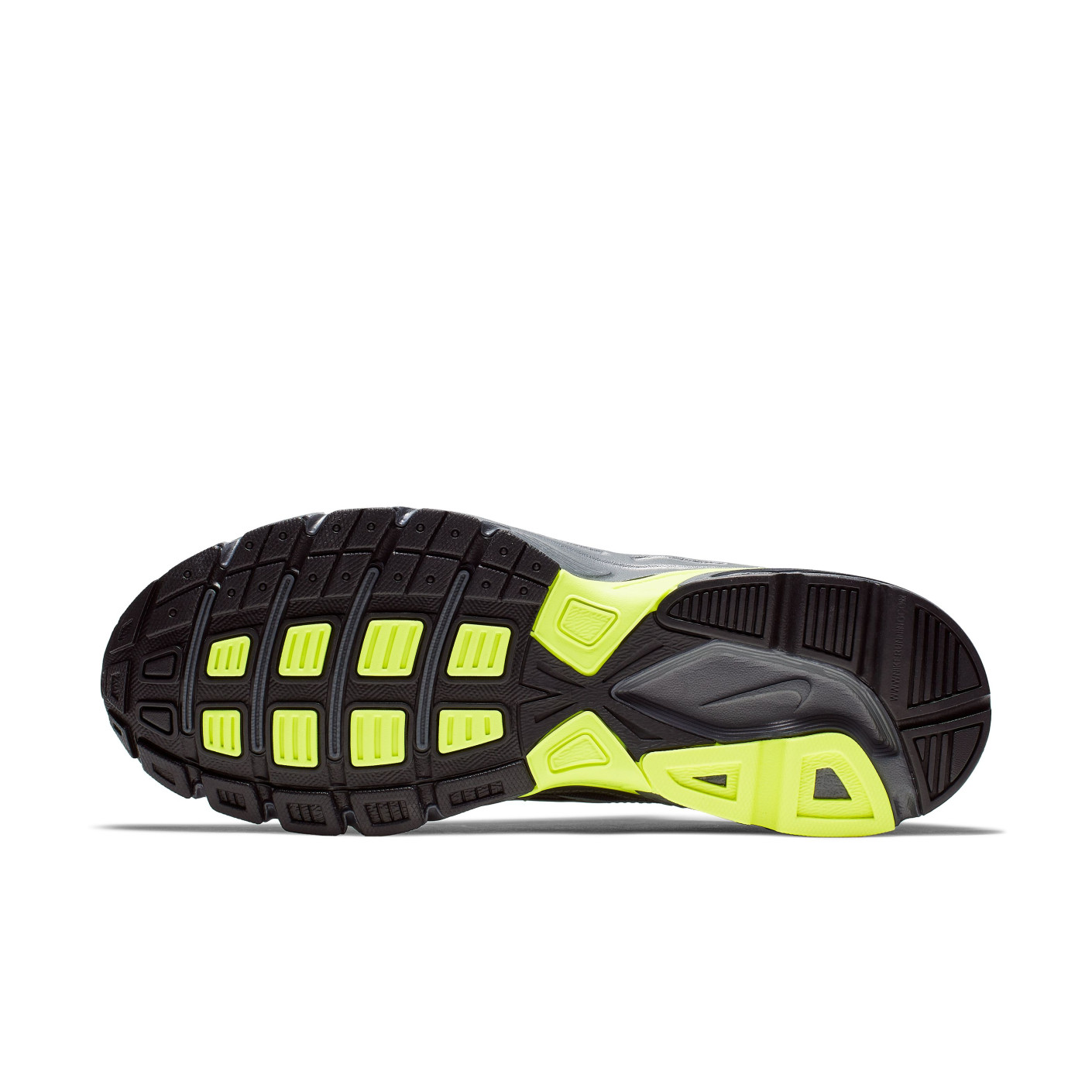 Nike Initiator Running Shoes Dark Grey Black Neon Yellow KNVBshop