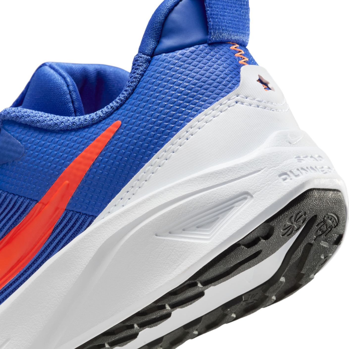 Nike Star Runner Sneakers 4 Kids Blue Orange White