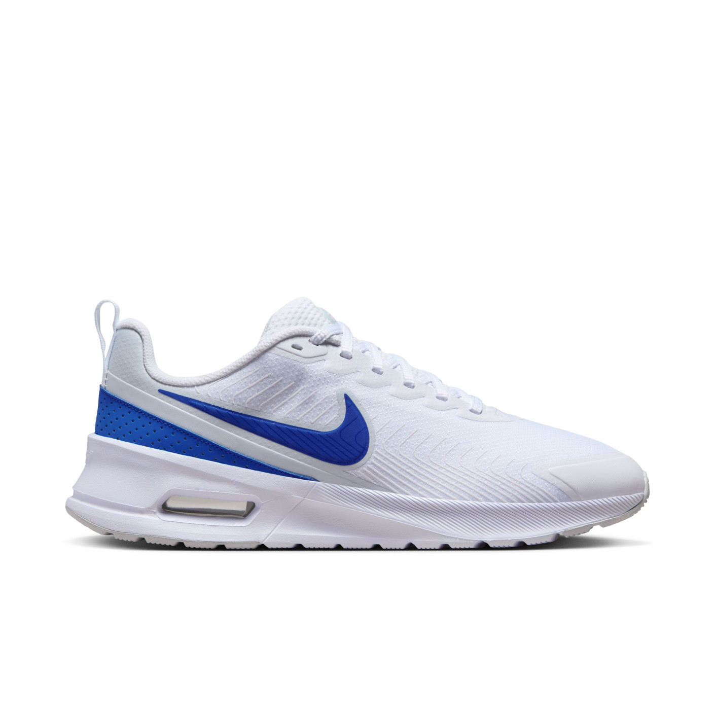 Nike Air Max Sneakers Nuaxis Wit Blauw Grijs