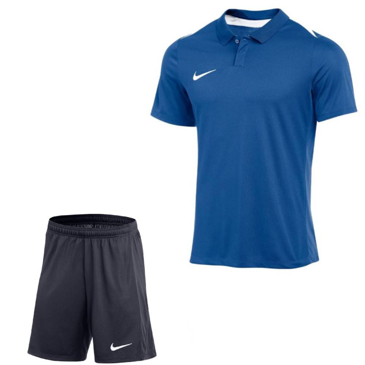 Nike Academy Pro 24 Polo Training Set Blue White