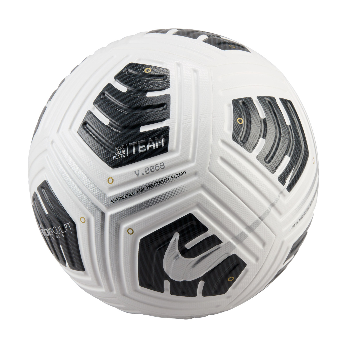 Nike Club Elite Team Voetbal Wit Zwart Zilver - KNVBshop.nl