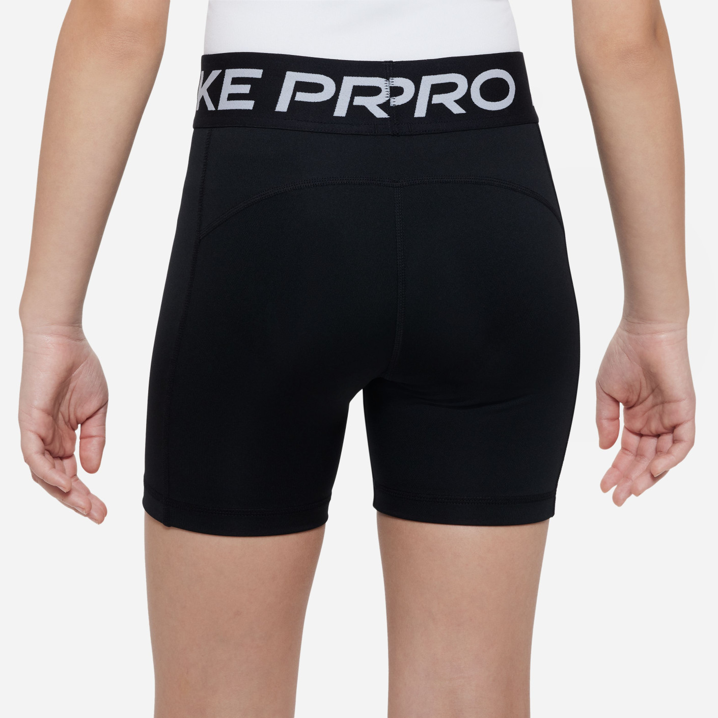 Nike Sports Shorts Pro 5IN Girls Black White KNVBshop