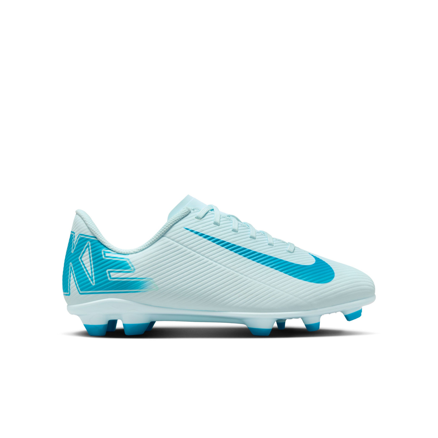 Light blue soccer shoes top