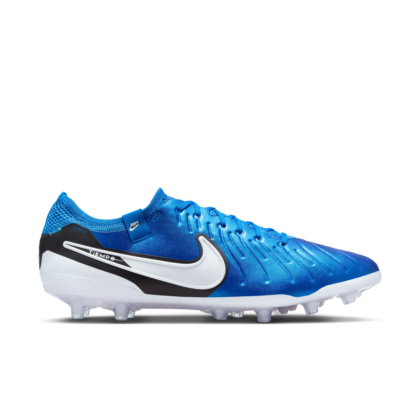 Nike Tiempo Legend Elite 10 Kunstgras Voetbalschoenen (AG) Blauw Wit Zwart