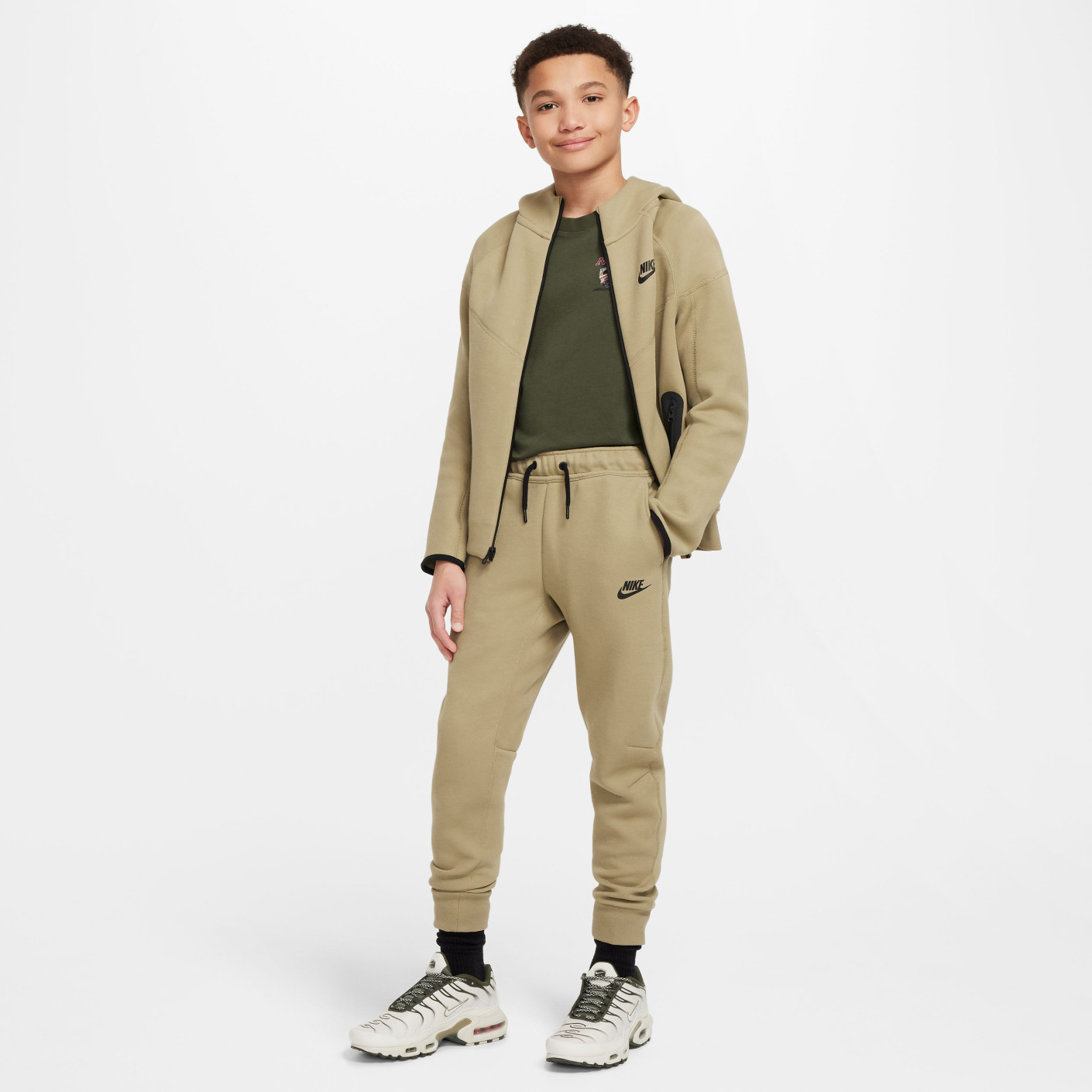Nike tech fleece trainingspak kids best sale