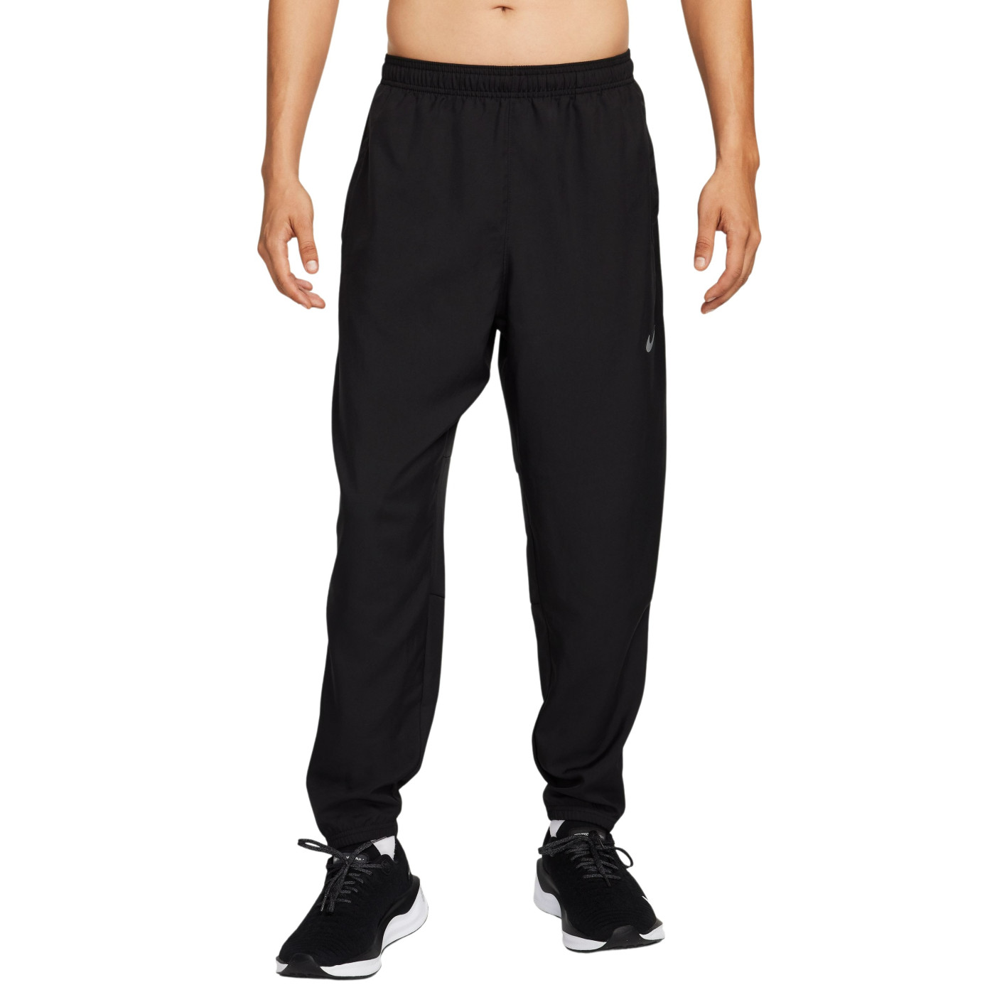 Nike Challenger Trainingsbroek Woven Zwart Zilver