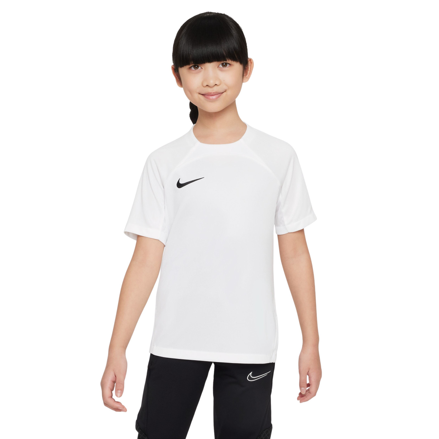Nike Strike III Dri-Fit Trainingsshirt Kids Wit Zwart
