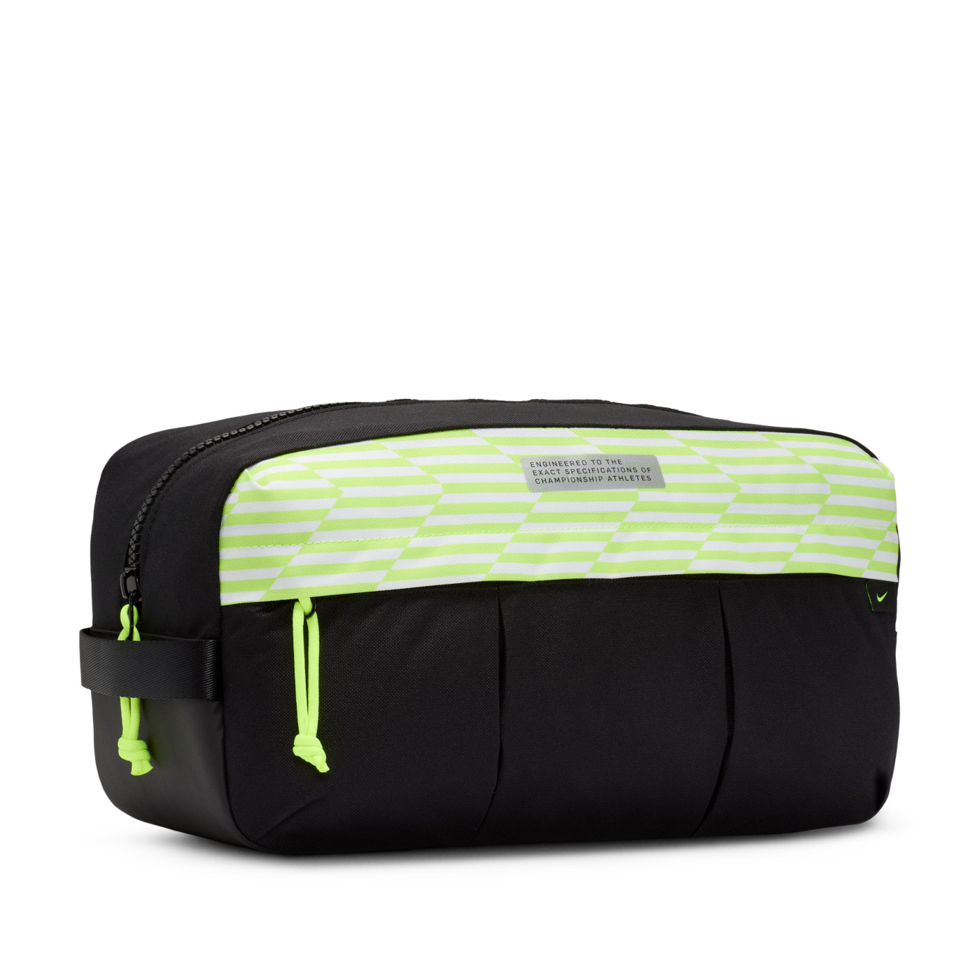 Nike Academy Shoe Bag Neon Yellow Silver Black - KNVBshop.nl