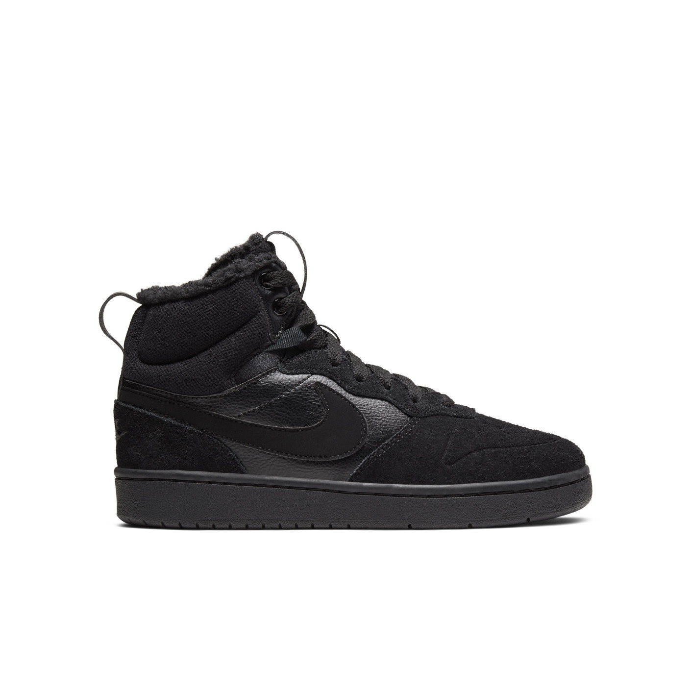Nike Court Borough Mid 2 Sneakers Kids Black Dark Grey