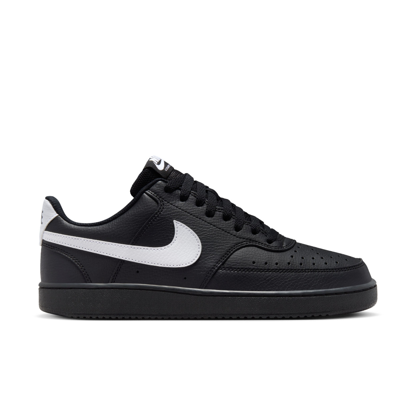 Nike Court Vision Sneakers Low Zwart Wit