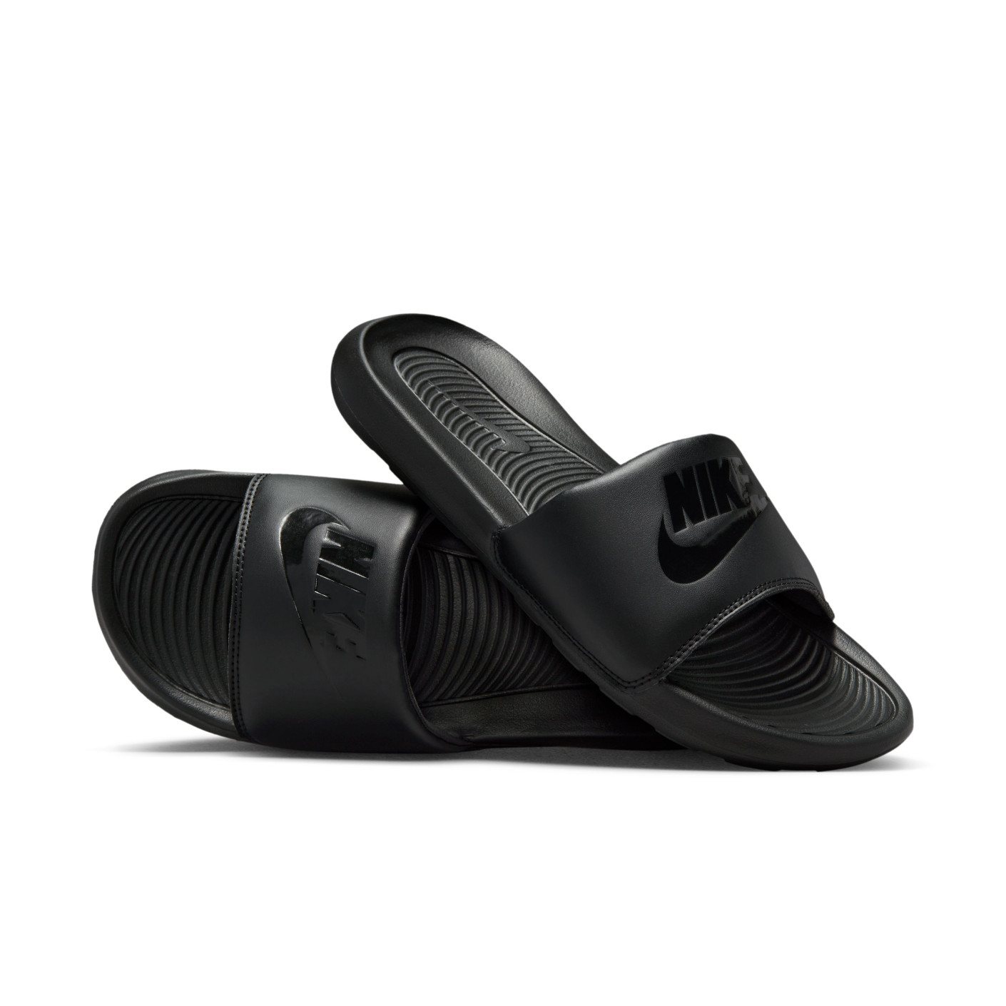 Nike Slippers Victori One Zwart