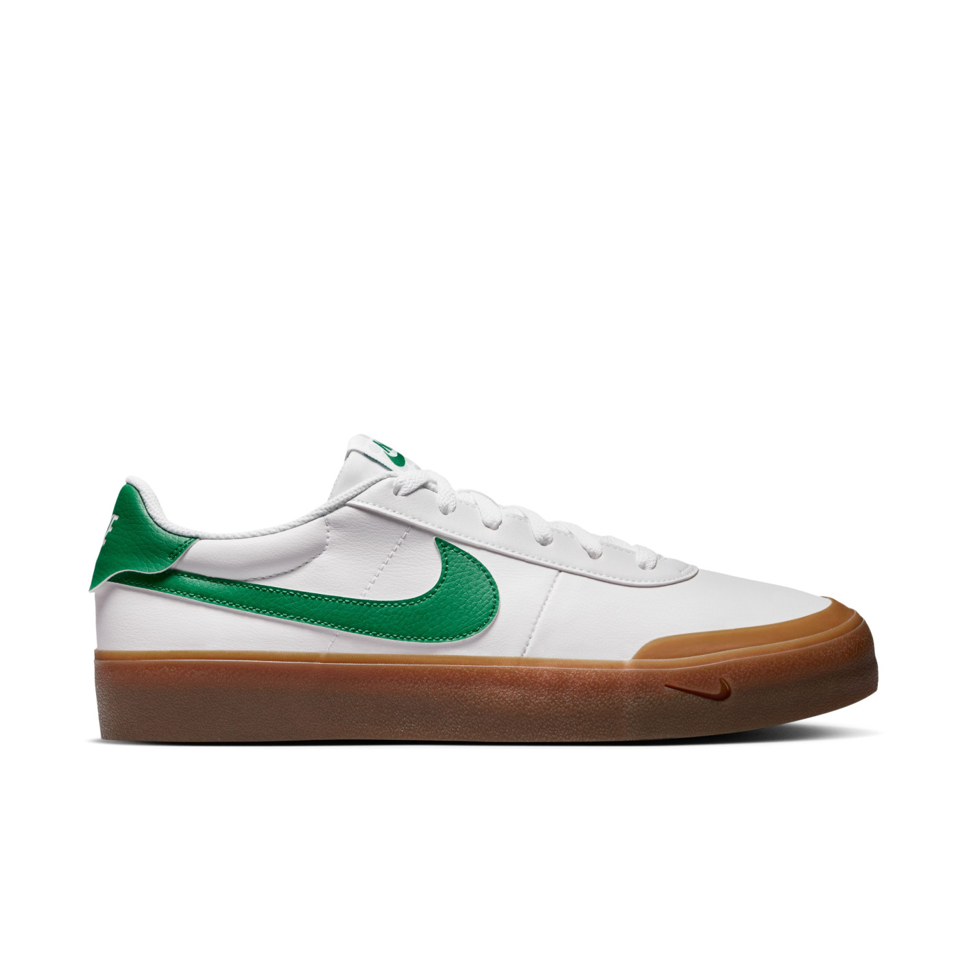 Nike Shot Court Sneakers Wit Groen Bruin