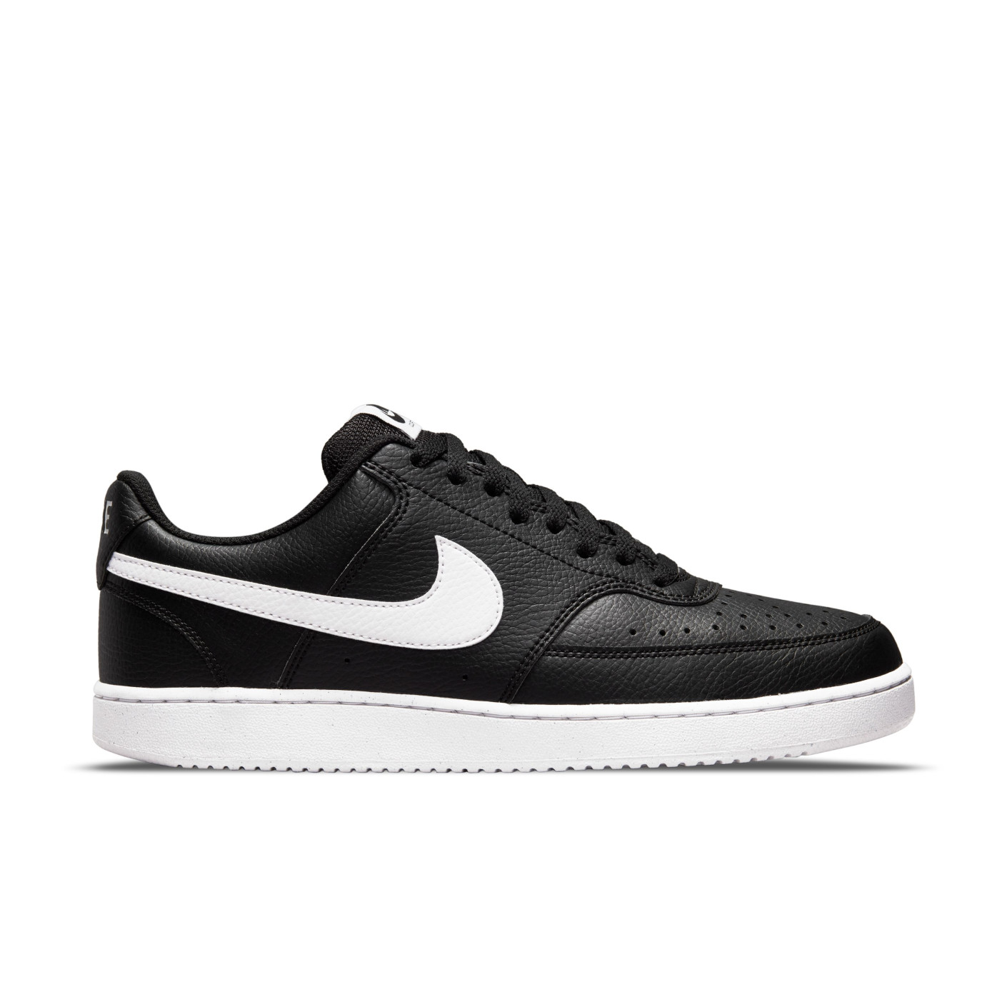 Nike Court Vision Low Next Nature Sneakers Zwart Wit