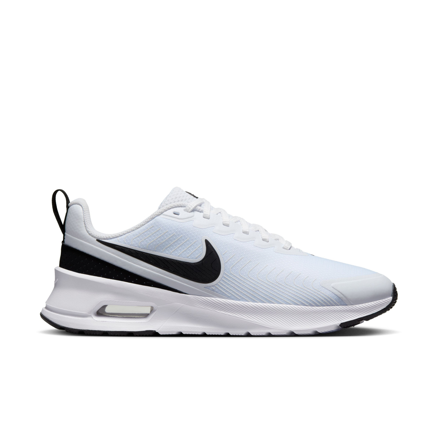 Nike Air Max Sneakers Nuaxis White Light Blue Black