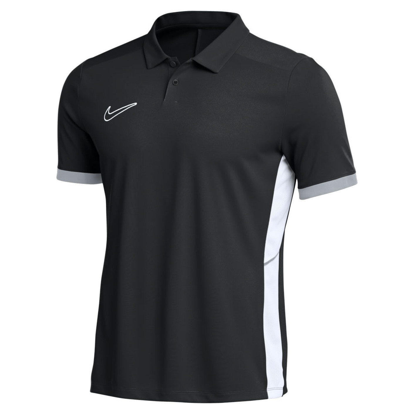 Nike Academy 25 Polo Black Grey White