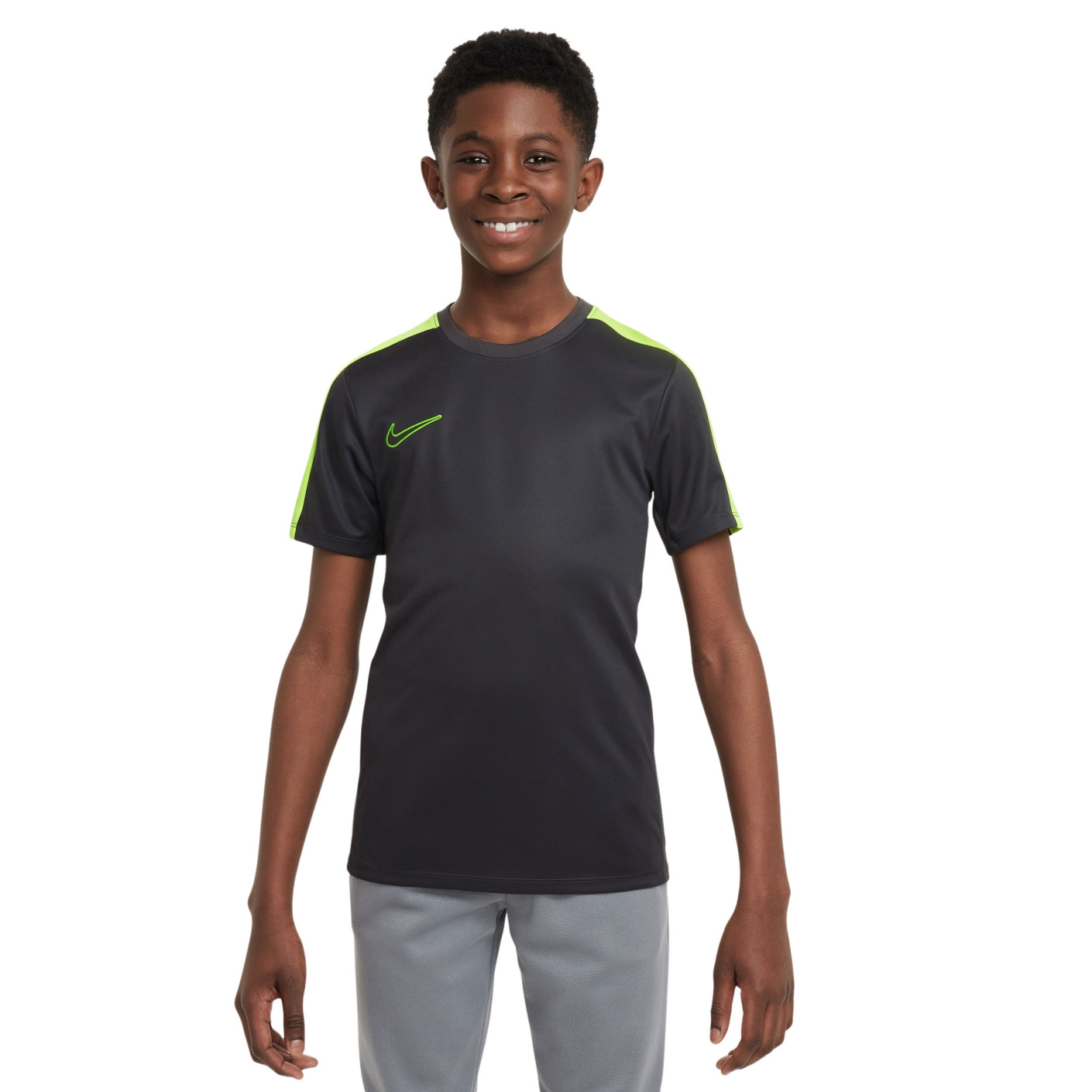 Nike Academy Trainingsshirt Kids Antraciet