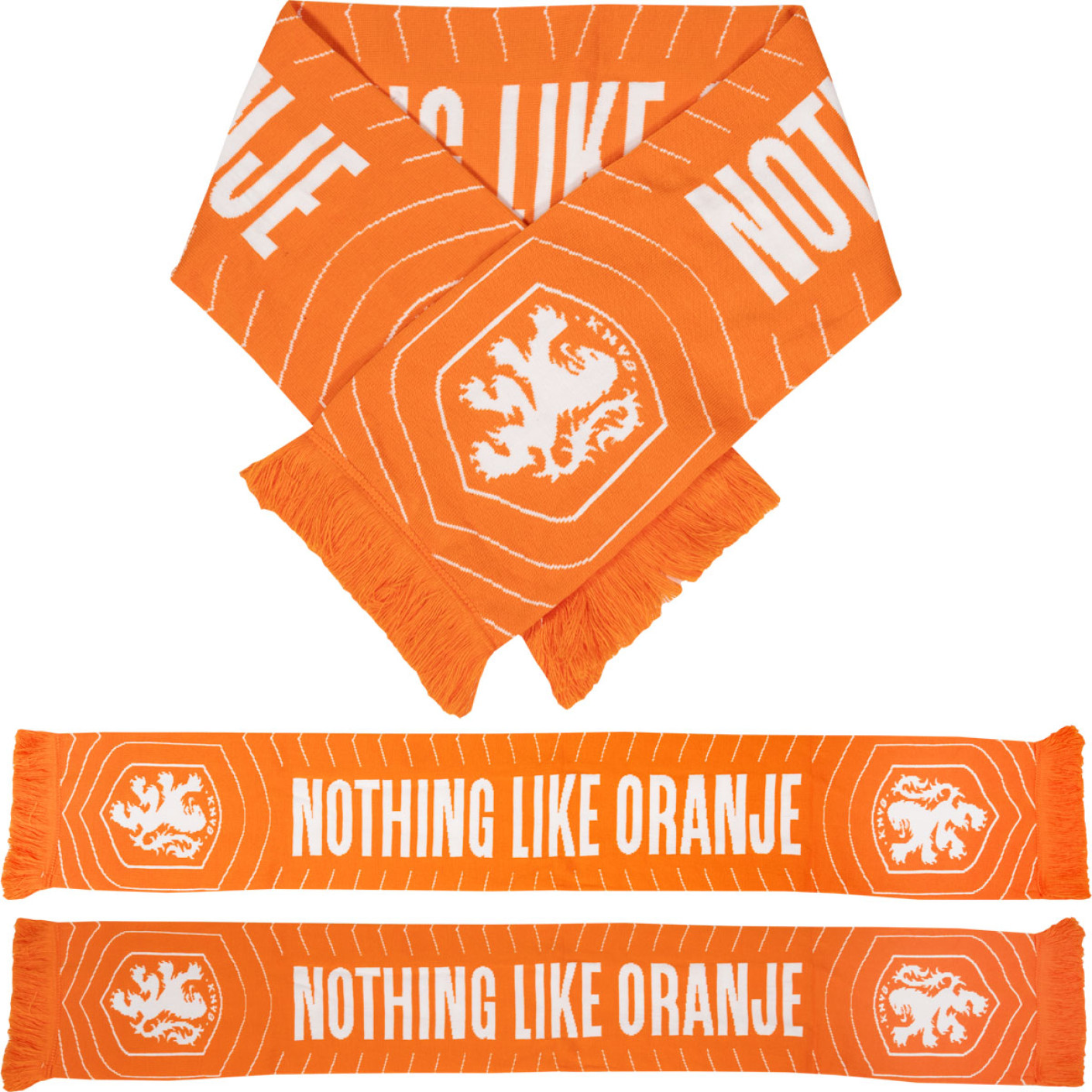 KNVB Nothing Like Orange Logo Scarf