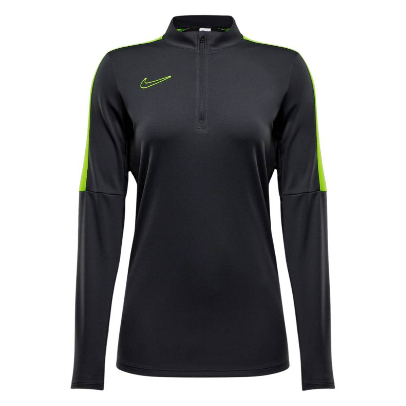 Nike Dri-FIT Academy 23 1/4-Zip Women's Training Sweater Anthracite Neon Yellow