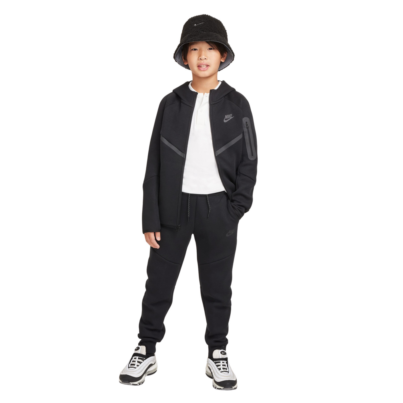 Nike dark grey tracksuit sale