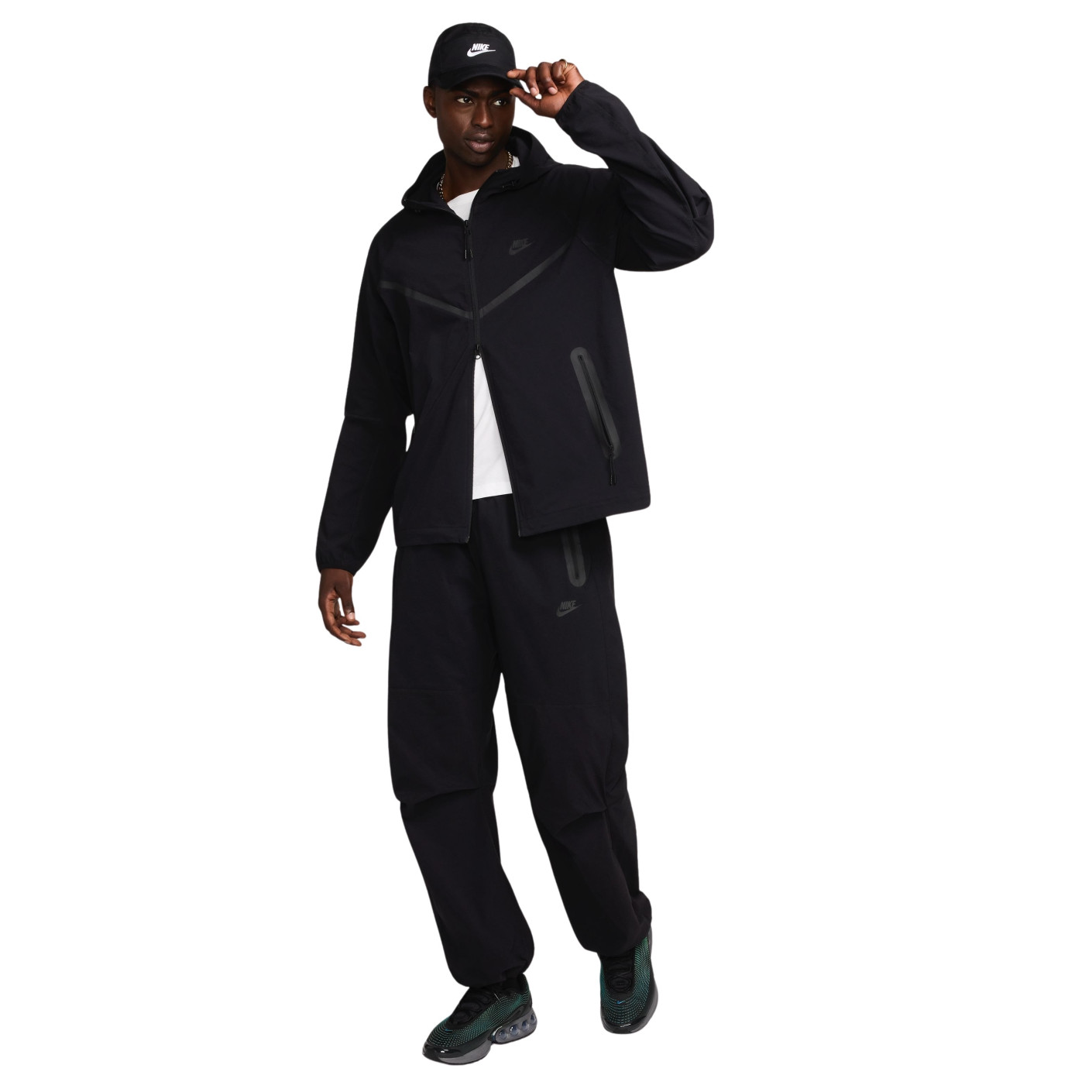 Nike Tech Sportswear Windrunner Woven Tracksuit Black