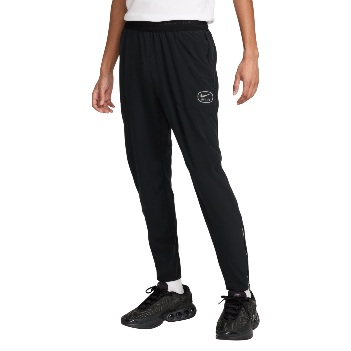 Nike Sportswear Trainingsbroek Air Zwart Groen Zilver