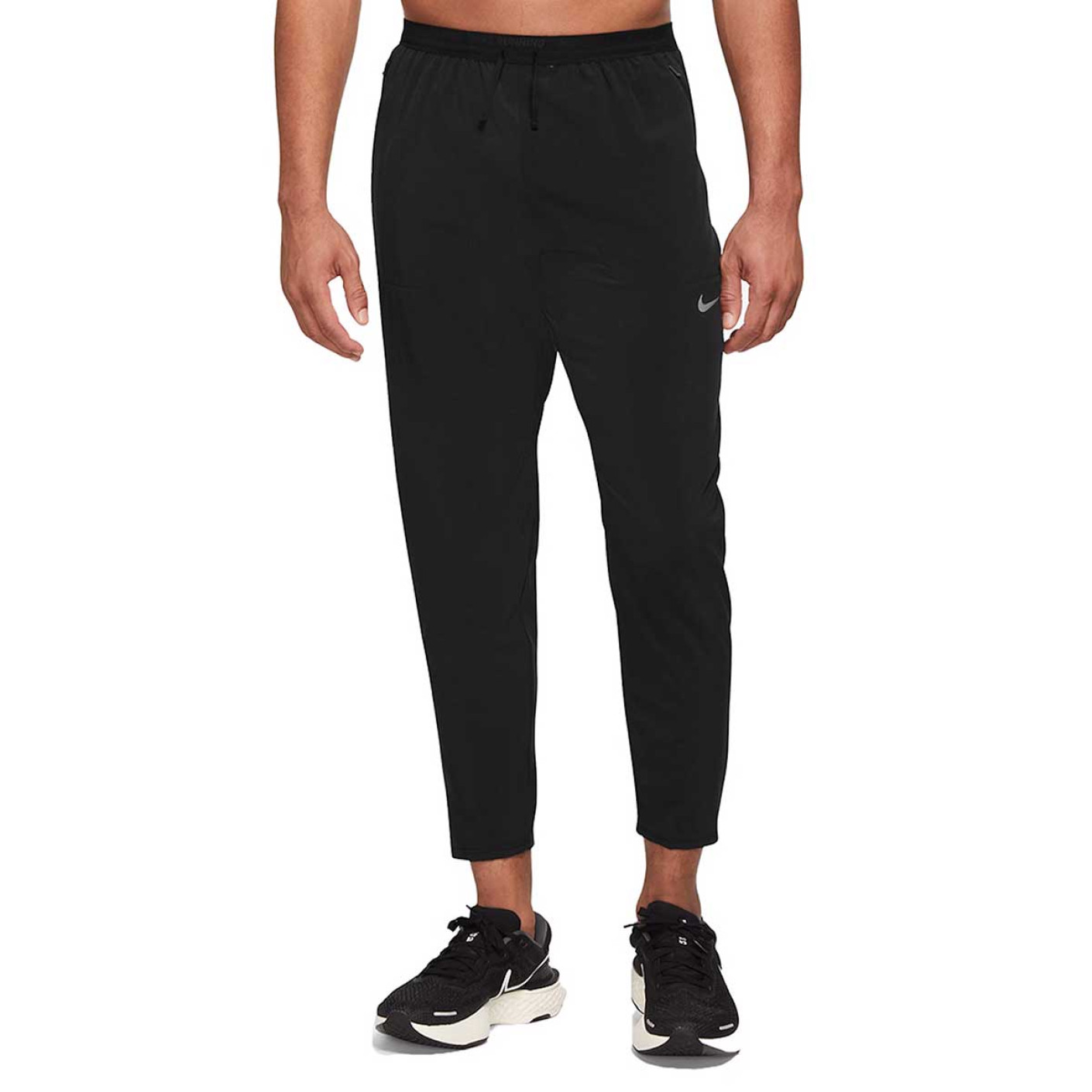 Nike Phenom Elite Woven Trainingsbroek Zwart Zilver