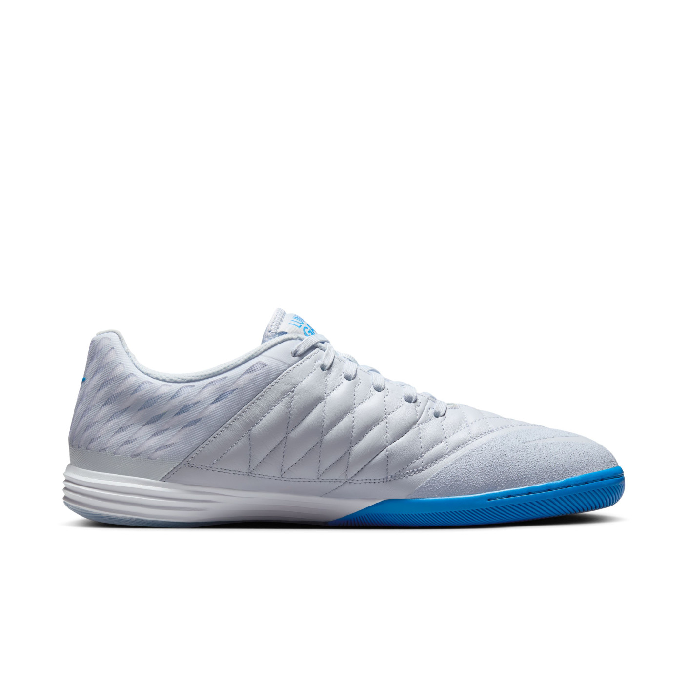 Nike Lunar Gato II (IN) Indoor Football Shoes Grey Light Blue