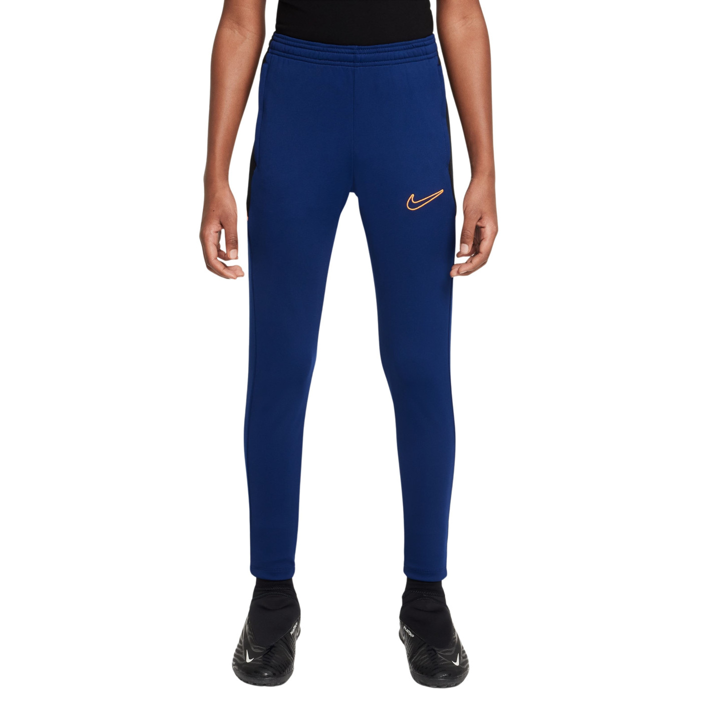 Nike Trainingsbroek Academy 25 Kids Donkerblauw Zwart Oranje