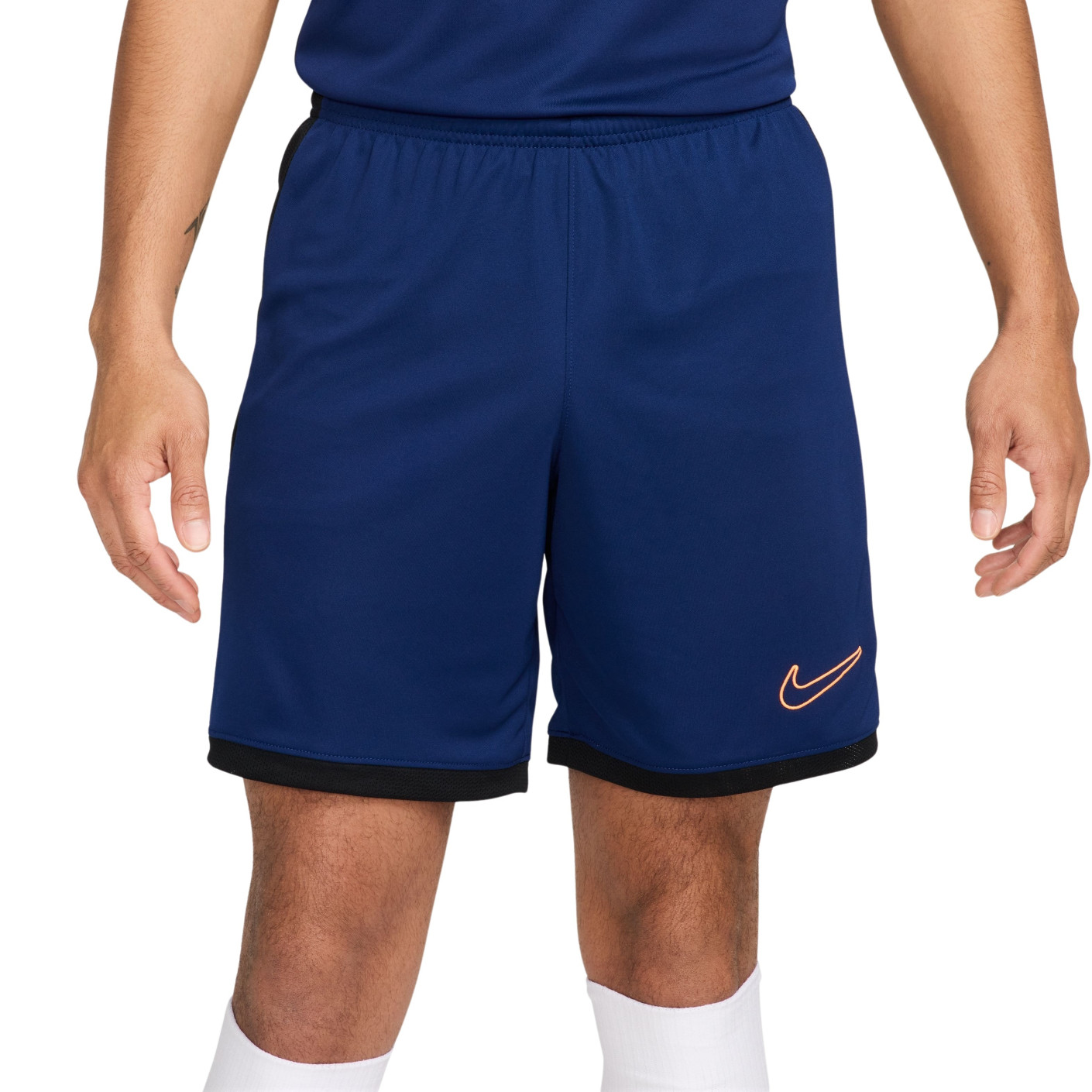 Nike Trainingsbroekje Academy 25 Donkerblauw Zwart Oranje