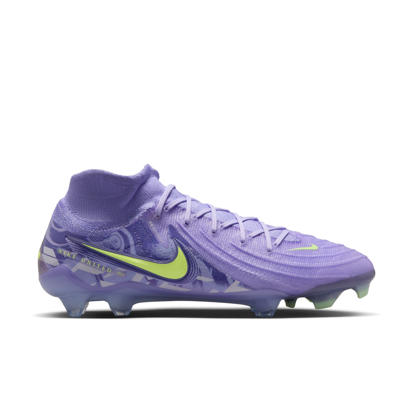 Nike Phantom Luna Elite II Grass Football Shoes (FG) Light Purple Light Yellow