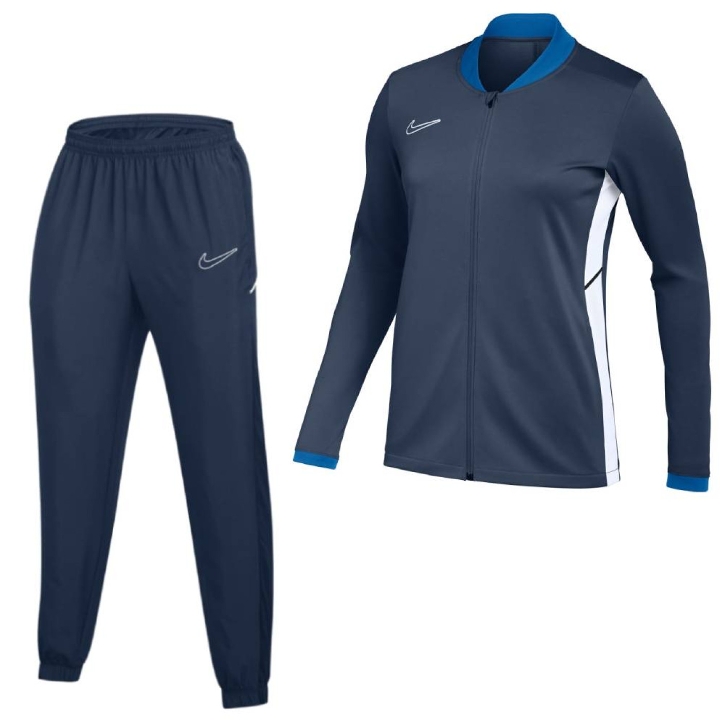 Nike Academy 25 Full-Zip Tracksuit Dark Blue White