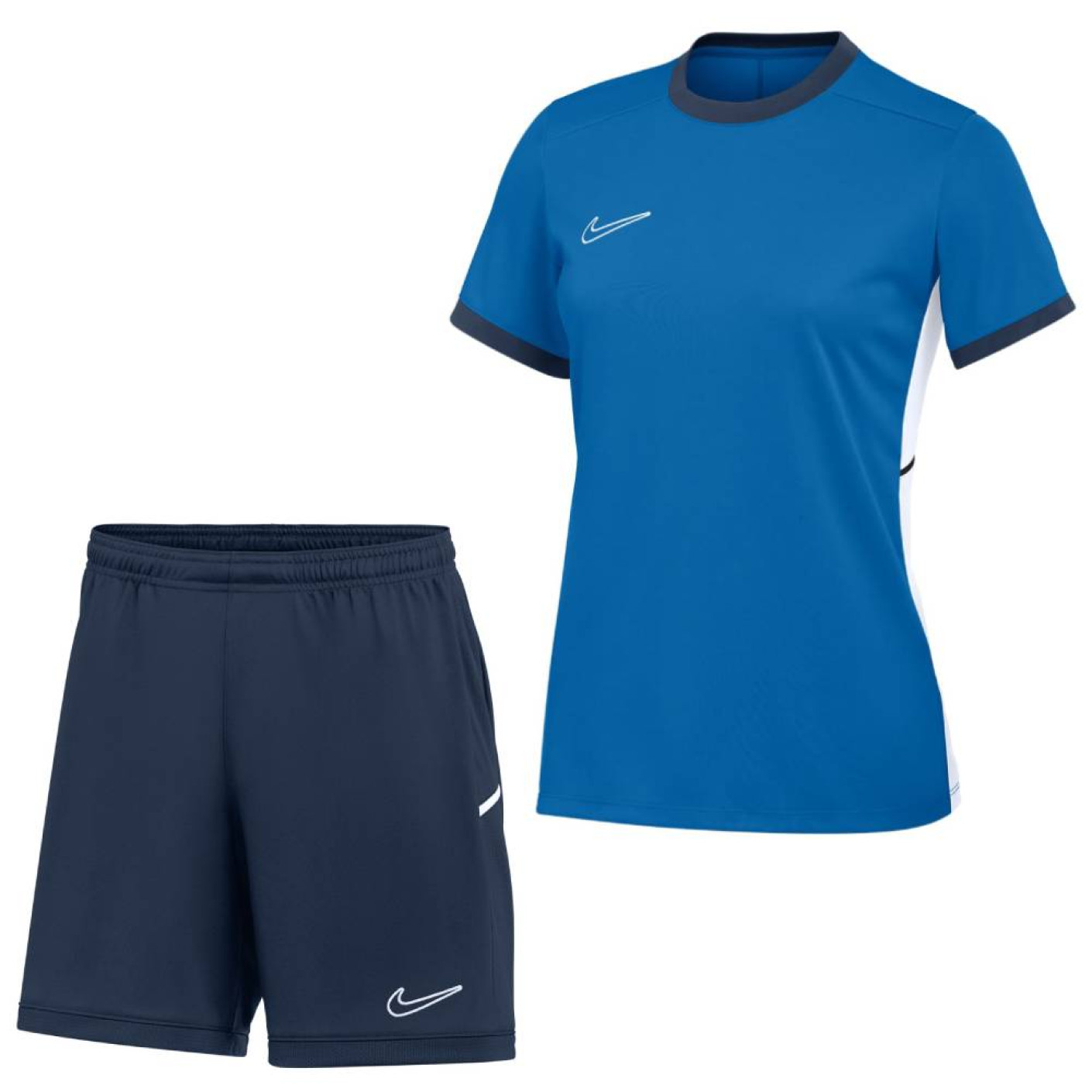 Nike Academy 25 Women's Training Set Blue Dark Blue White