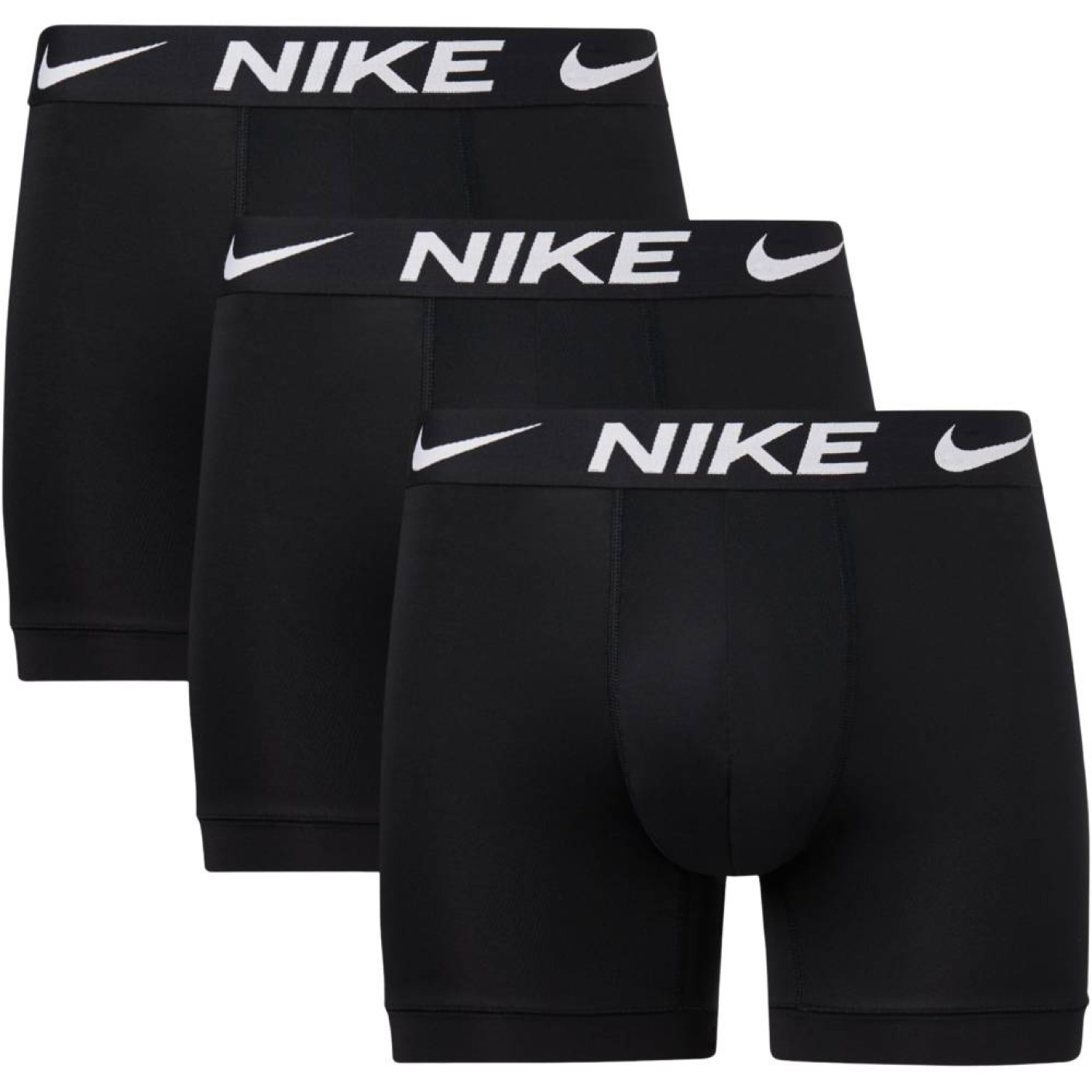 Nike Dri-FIT Ultra Stretch Micro Boxer Shorts 3-Pack Black White