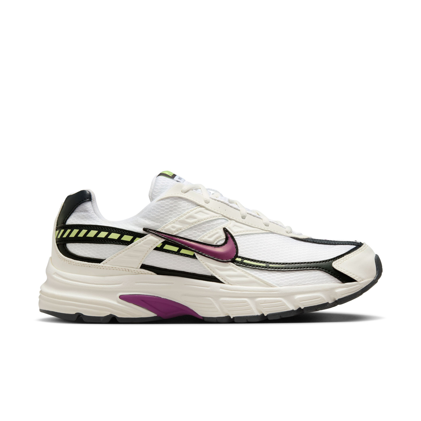 Nike Initiator Running Shoes White Black Purple Yellow