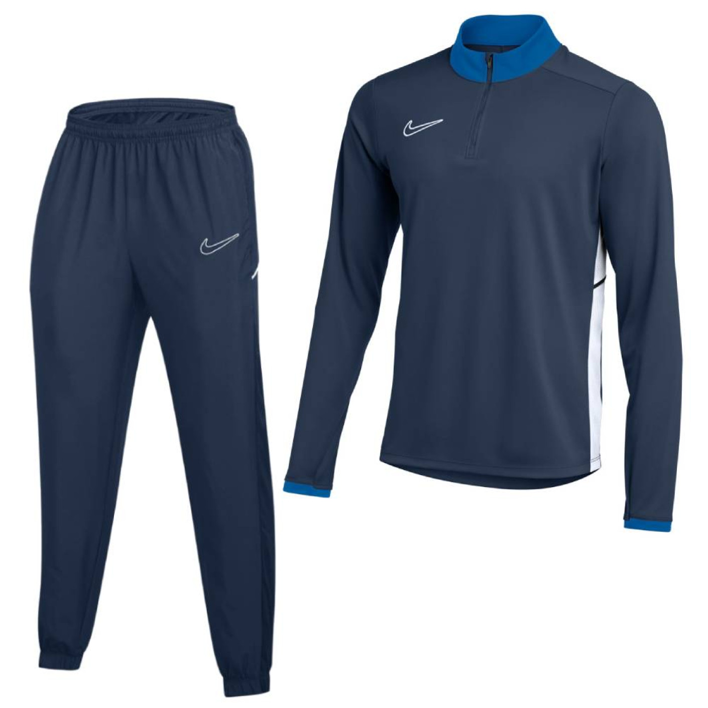 Nike Academy 25 Tracksuit 1/4-Zip Kids Dark Blue White