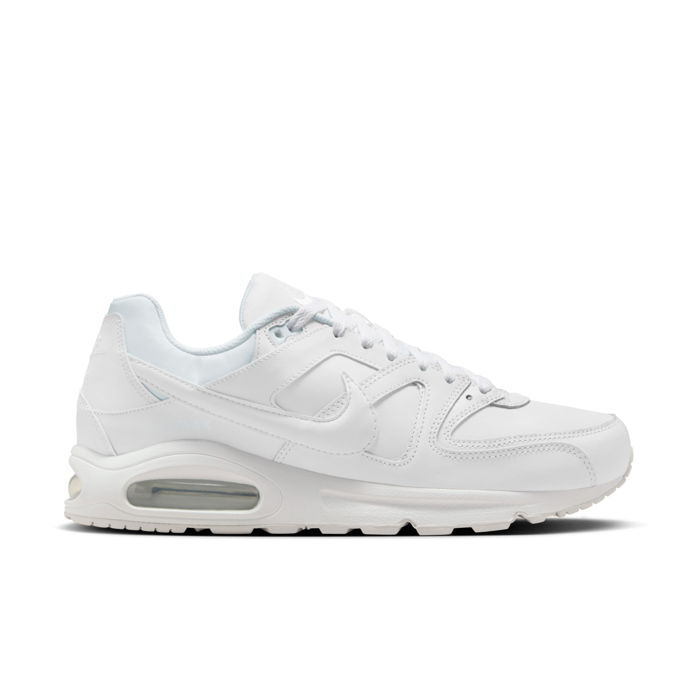 Nike Air Max Leather Command Sneakers White Silver