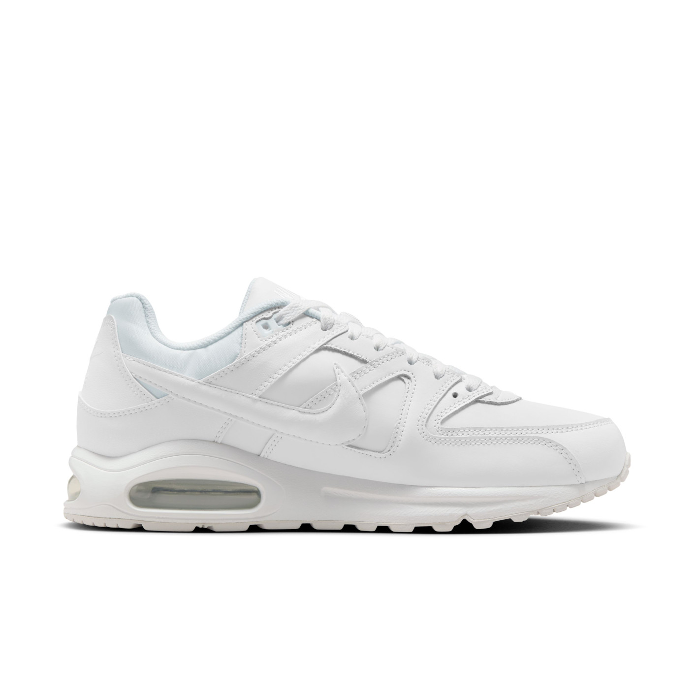 Nike Air Max Leather Command Sneakers White Silver - KNVBshop.nl