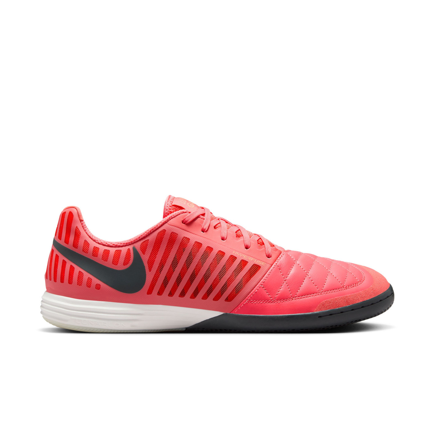 Nike Lunar Gato II Zaalvoetbalschoenen (IN) Lichtroze Oranje Donkergrijs