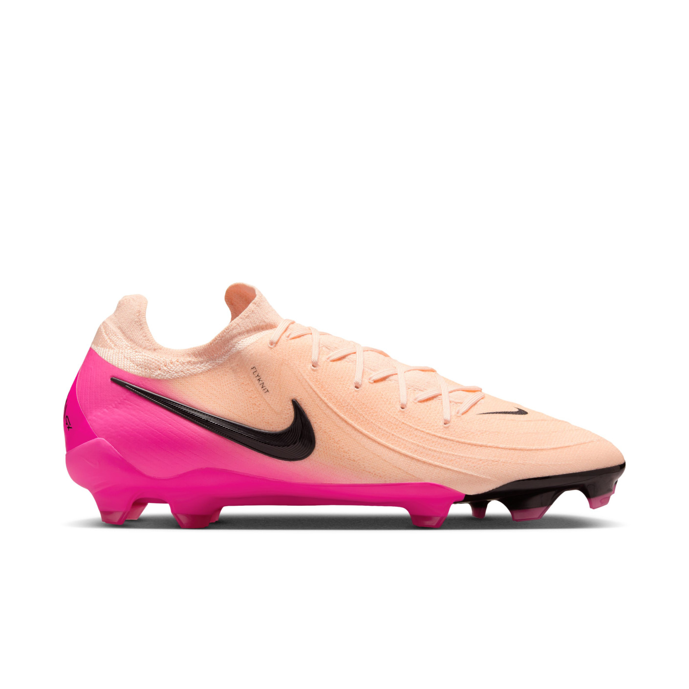 Nike Phantom GX Pro II Gras Football Boots (FG) Salmon Pink Hot Pink Black