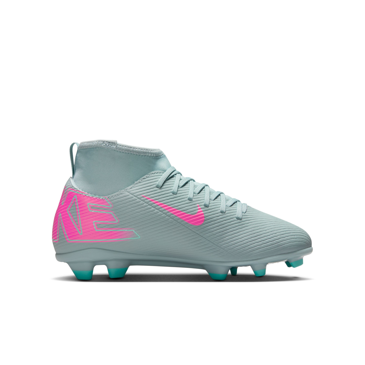 pink and blue football boots